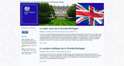 Desktop Screenshot of amb-grandebretagne.fr